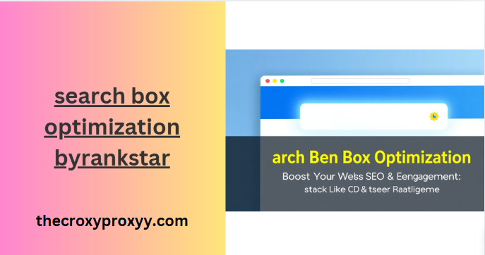 search box optimization byrankstar